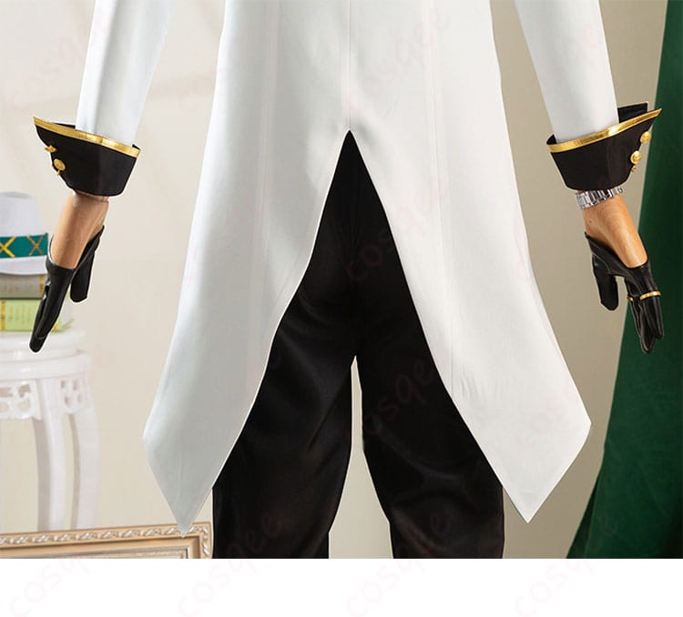 アベンチュリン衣装の衣裾の装飾ディテール、動きやすさとデザイン性の両立