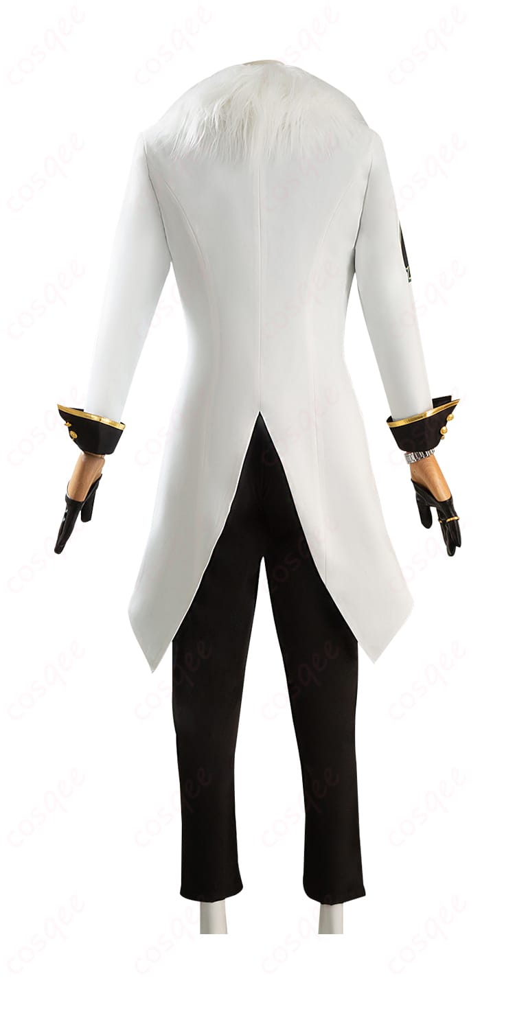 アベンチュリン コスプレ衣装の背面の写真、背面のデザインと装飾