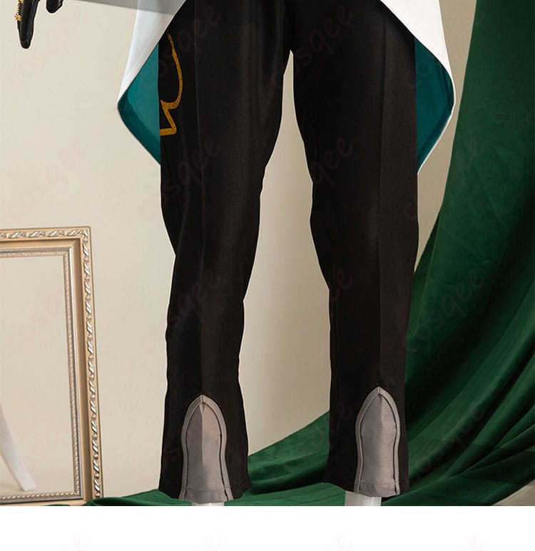 アベンチュリン コスプレ衣装のズボンの装飾ディテール、細部までこだわり