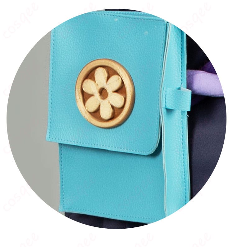 腰飾り装飾のディテール画像 - コスプレ衣装の美しい腰飾りデザイン、細かな刺繍と装飾