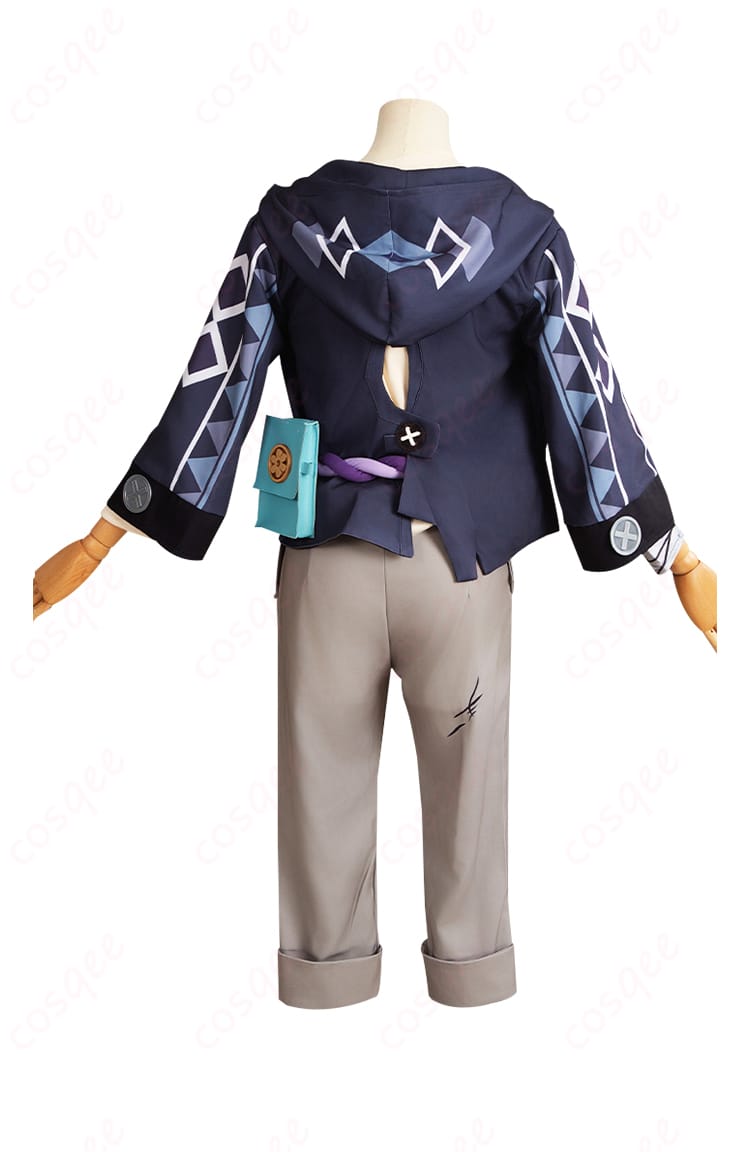 商品背面画像 - カカワーシャ 幼少期 コスプレ衣装の背面詳細