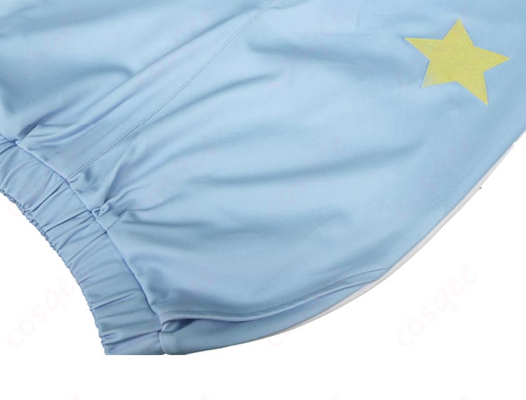 コスプレ衣装のパンツの裾装飾、アイカツ!スタイルのコスプレパンツデザインディテール