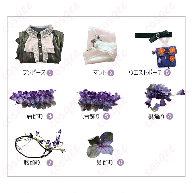 第五人格 アニー・レスター 清潔な翼の雰囲気を纏える上品コスプレ衣装 - 4枚目の画像