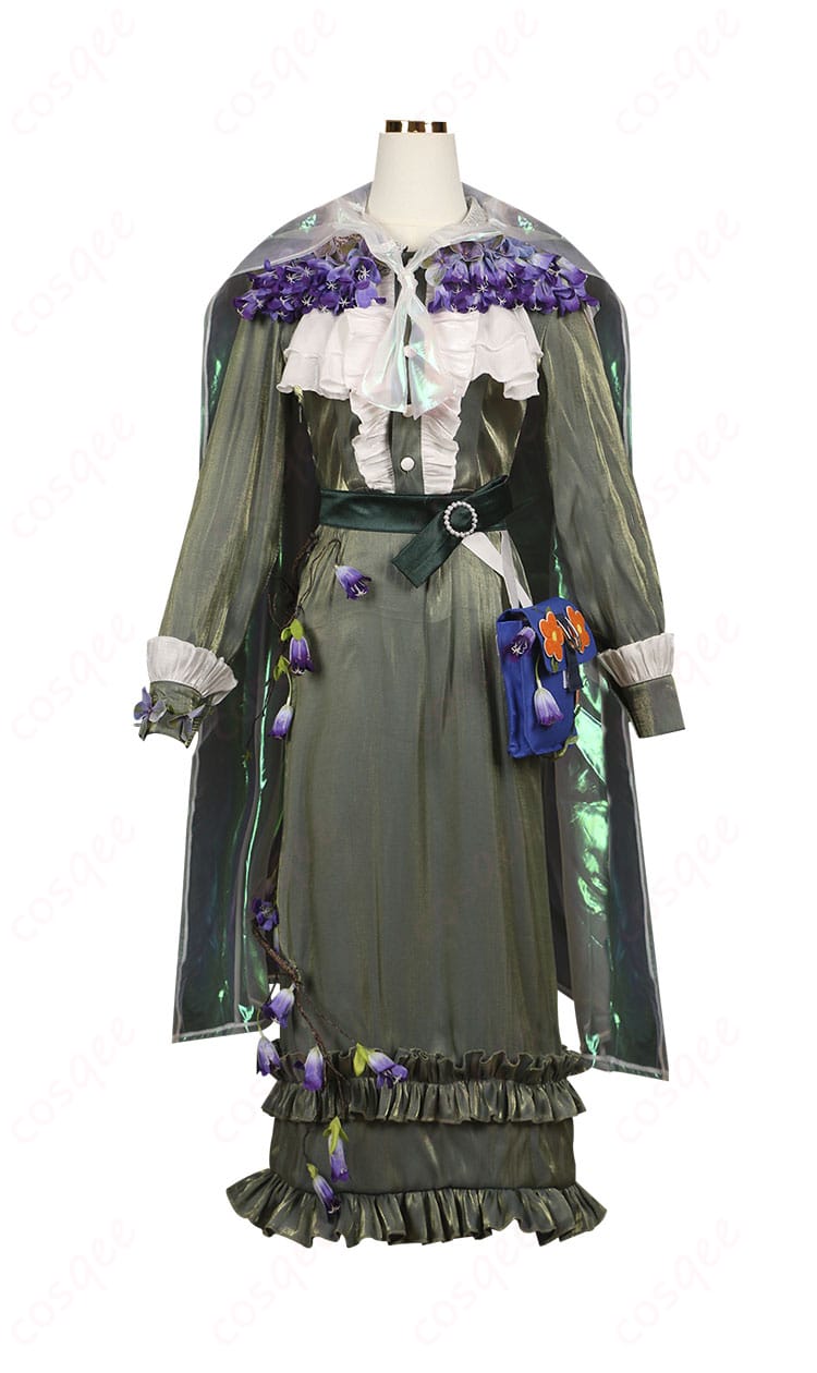 商品正面の「玩具職人」アニー・レスターのコスプレ衣装。美しい仕上がりの全体像。