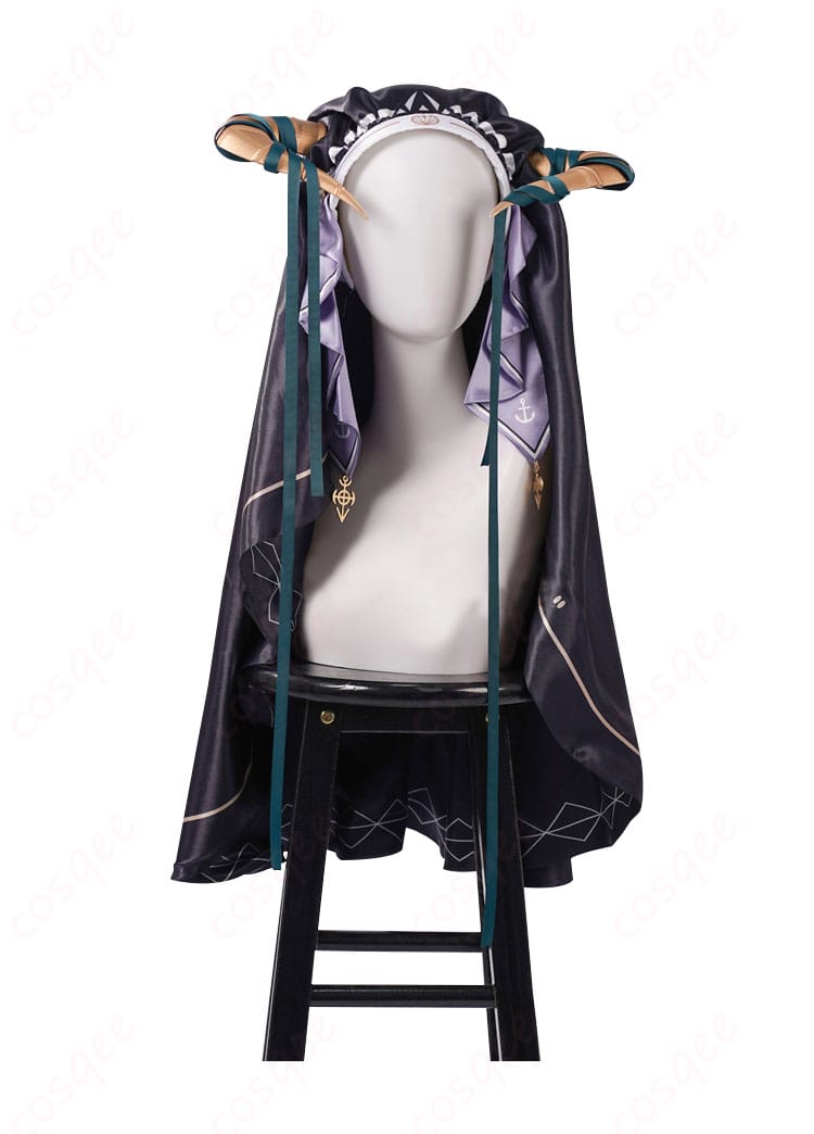 頭飾りの正面装飾細部 - 宝鐘マリンの海賊スタイル