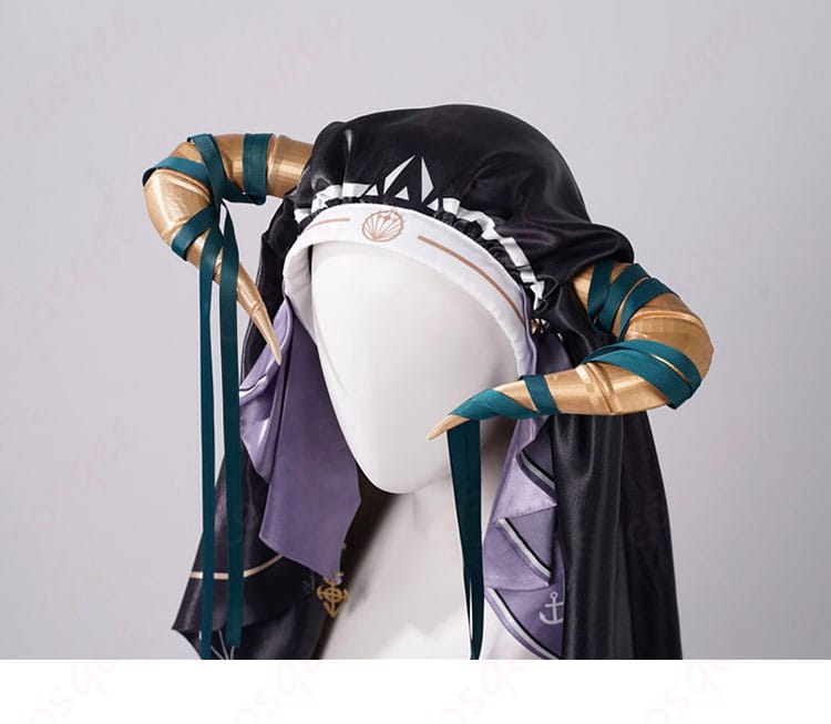 頭飾りの側面装飾細部 - ホロライブ 宝鐘マリンのキャラクター装飾