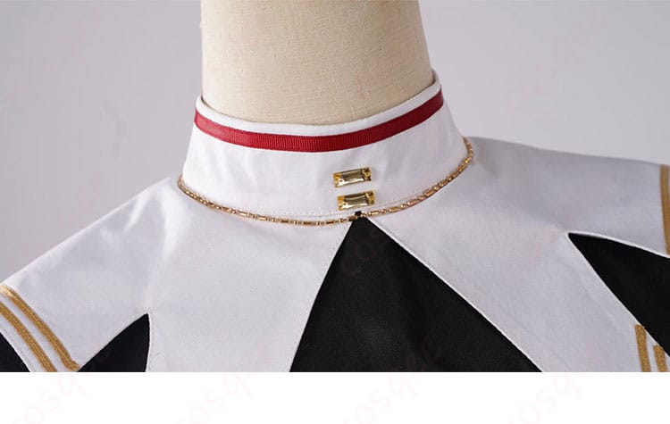 衣服の襟装飾の細部 - ホロライブ 宝鐘マリン コスプレ衣装