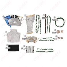 第五人格のエダ・メスマー銀の騎士を上品に再現したコスプレ衣装｜動きやすく写真映えも抜群 - 4枚目の画像（サムネイル）