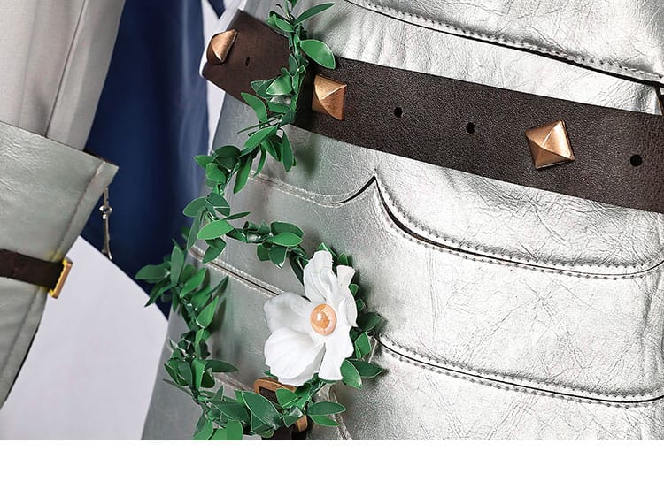 腰の花飾りのディテール - 腰の花飾りで個性的なデザイン