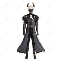 FF7 セフィロスの存在感を纏う漆黒コート一式 豪華アクセ付きで写真映え抜群 - 1枚目の画像（サムネイル）