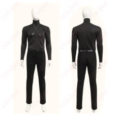 FF7 セフィロスの存在感を纏う漆黒コート一式 豪華アクセ付きで写真映え抜群 - 5枚目の画像（サムネイル）