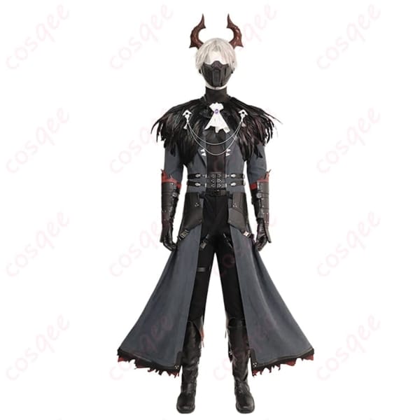 FF7 セフィロスの存在感を纏う漆黒コート一式 豪華アクセ付きで写真映え抜群