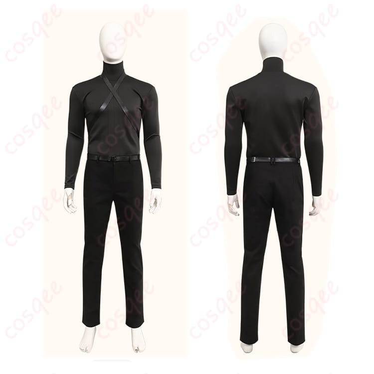 FF7 セフィロスの存在感を纏う漆黒コート一式 豪華アクセ付きで写真映え抜群 - 5枚目の画像