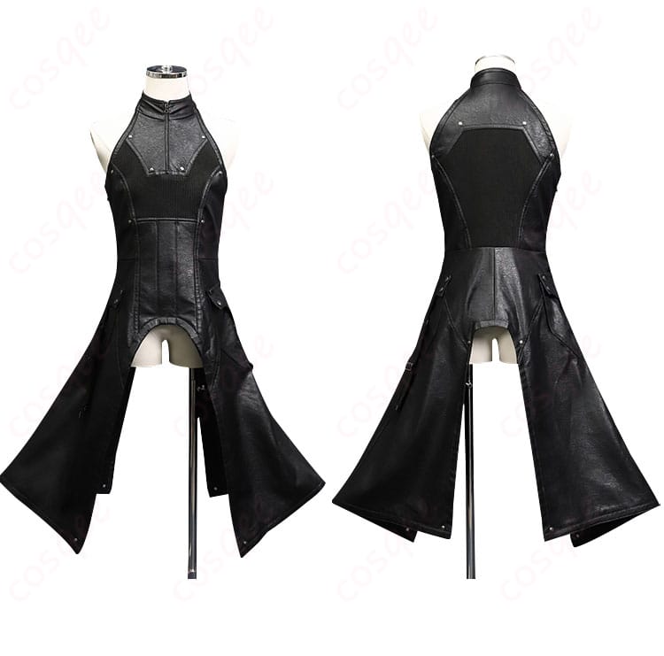 セフィロス コスプレ衣装、上着の正反の装飾細部