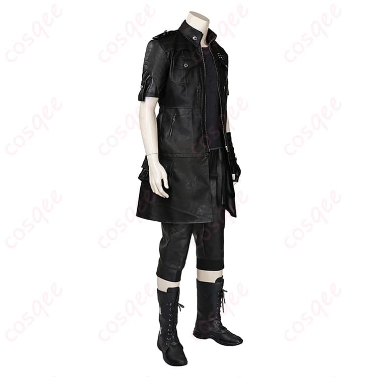 ファイナルファンタジーXV ノクティスの雰囲気を纏うコスプレ衣装｜動きやすく写真映えする黒コーデ - 3枚目の画像