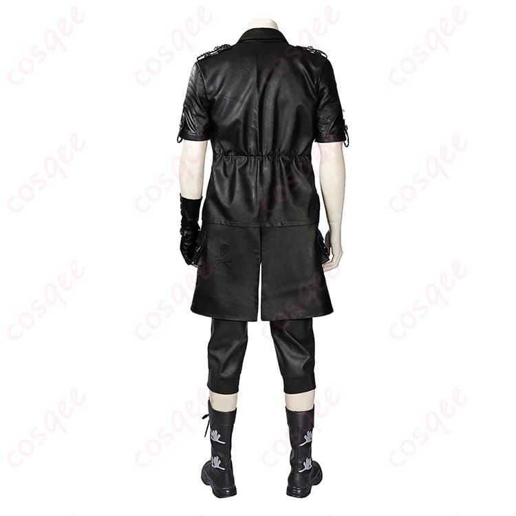 ファイナルファンタジーXV ノクティスの雰囲気を纏うコスプレ衣装｜動きやすく写真映えする黒コーデ - 4枚目の画像