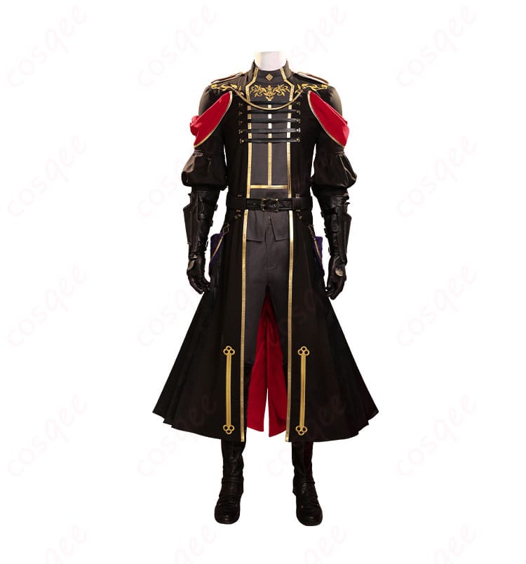 商品正面の画像 - ファイナルファンタジーVII セフィロス コスプレ衣装の全体が見える。