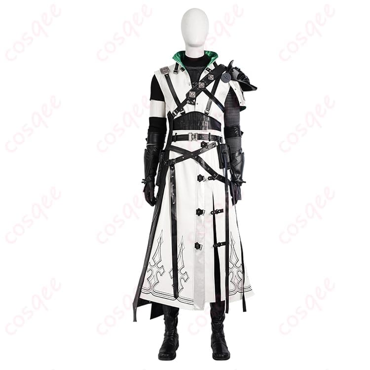 FF7 クラウド セイバーフォーム コスプレ衣装 重厚レイヤードで写真映えしやすく動きやすい設計 - 1枚目の画像