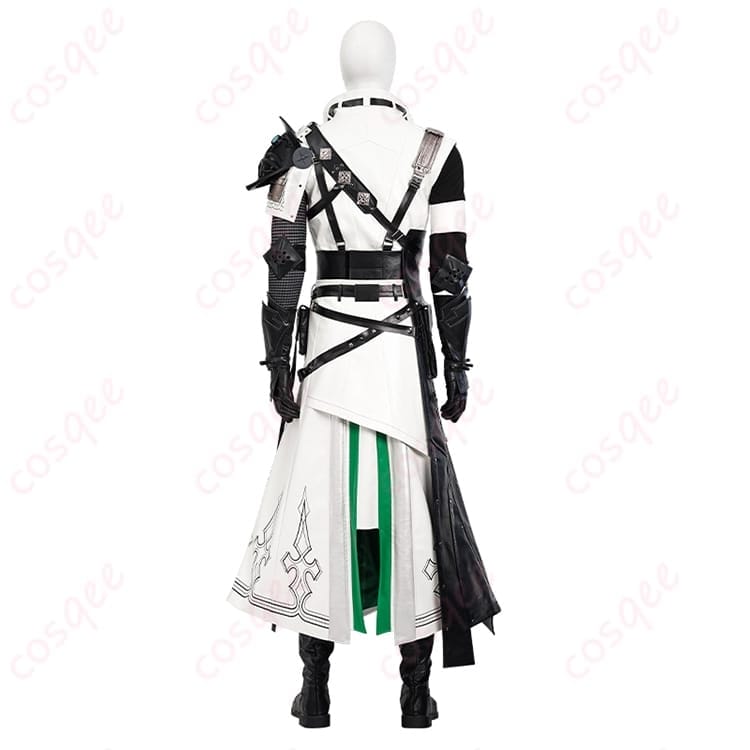 FF7 クラウド セイバーフォーム コスプレ衣装 重厚レイヤードで写真映えしやすく動きやすい設計 - 4枚目の画像
