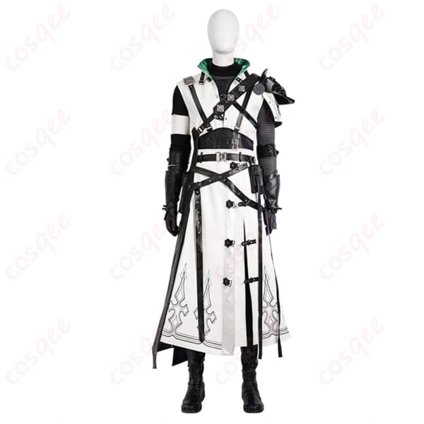 FF7 クラウド セイバーフォーム コスプレ衣装 重厚レイヤードで写真映えしやすく動きやすい設計