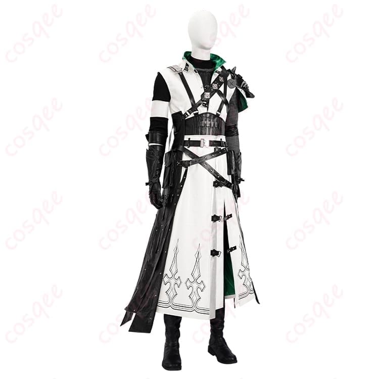FF7 クラウド セイバーフォーム コスプレ衣装 重厚レイヤードで写真映えしやすく動きやすい設計 - 3枚目の画像