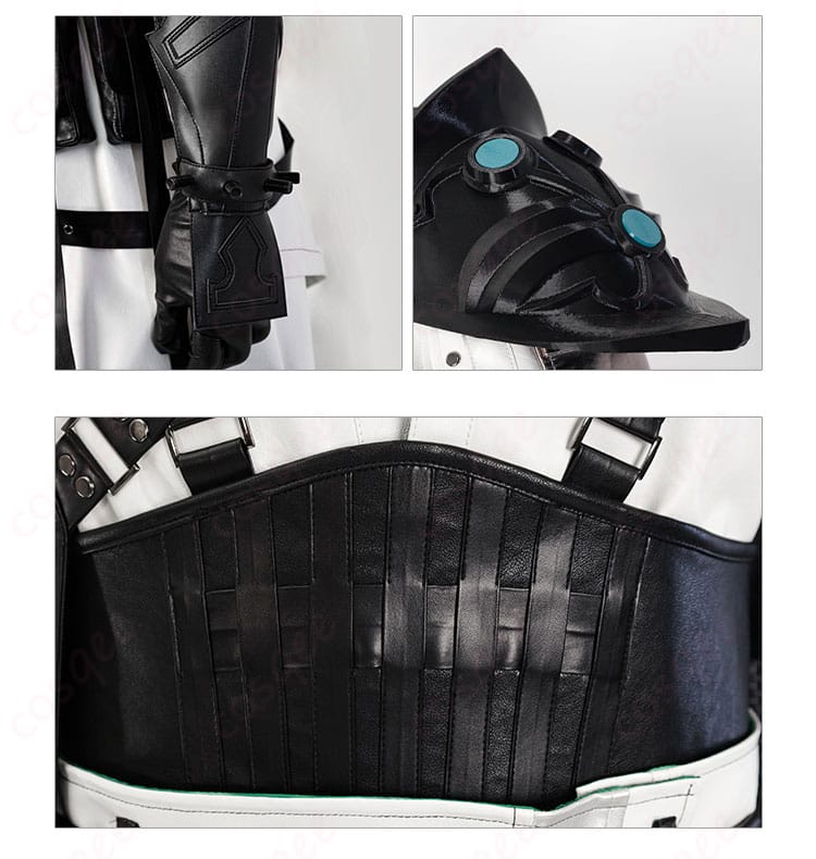 手鎧、肩鎧、腰封の装飾詳細 - 精緻な鎧のディテール