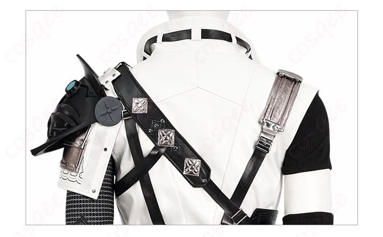 服装背面の装飾細部 - クラウド・ストライフの衣装