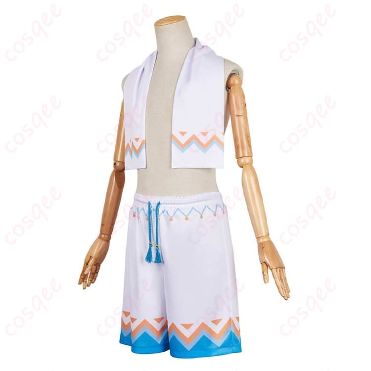 原神 空（そら）ナタの温泉コーデ コスプレ衣装｜軽やかで動きやすく写真映えも抜群 - 3枚目の画像