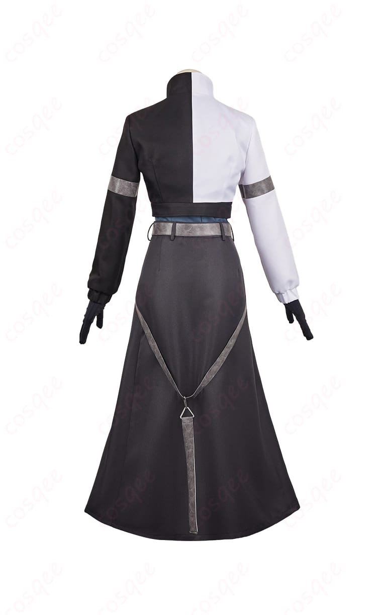 商品背面図|亜白ミナ コスプレ衣装 第3部隊 隊長制服|怪獣8号 コスプレ衣装の背面