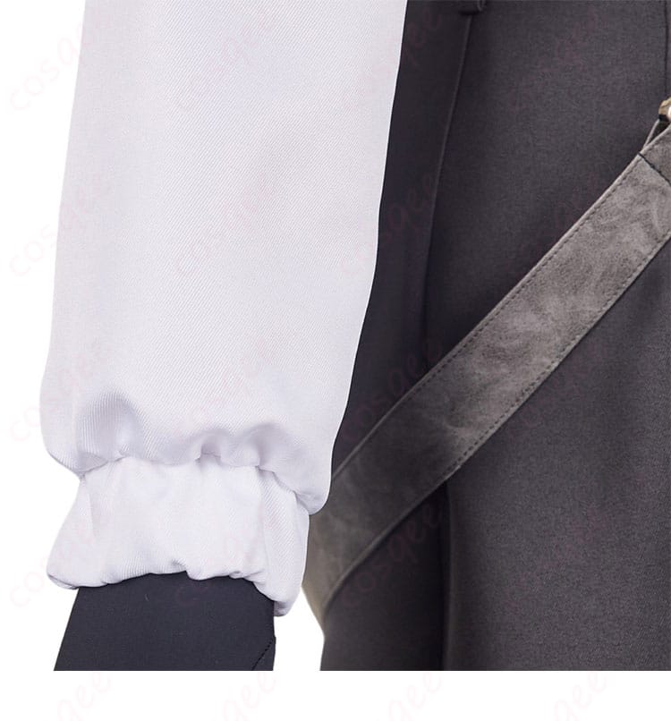 衣袖装飾細節図|亜白ミナ コスプレ衣装の衣袖のデザイン|第3部隊 隊長制服の特徴的なディテール