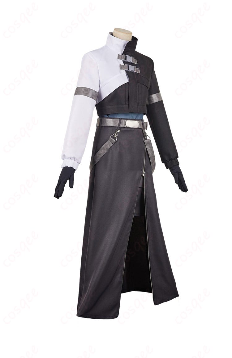 商品右側図|亜白ミナ コスプレ衣装 第3部隊 隊長制服|怪獣8号 コスプレ衣装のサイドビュー