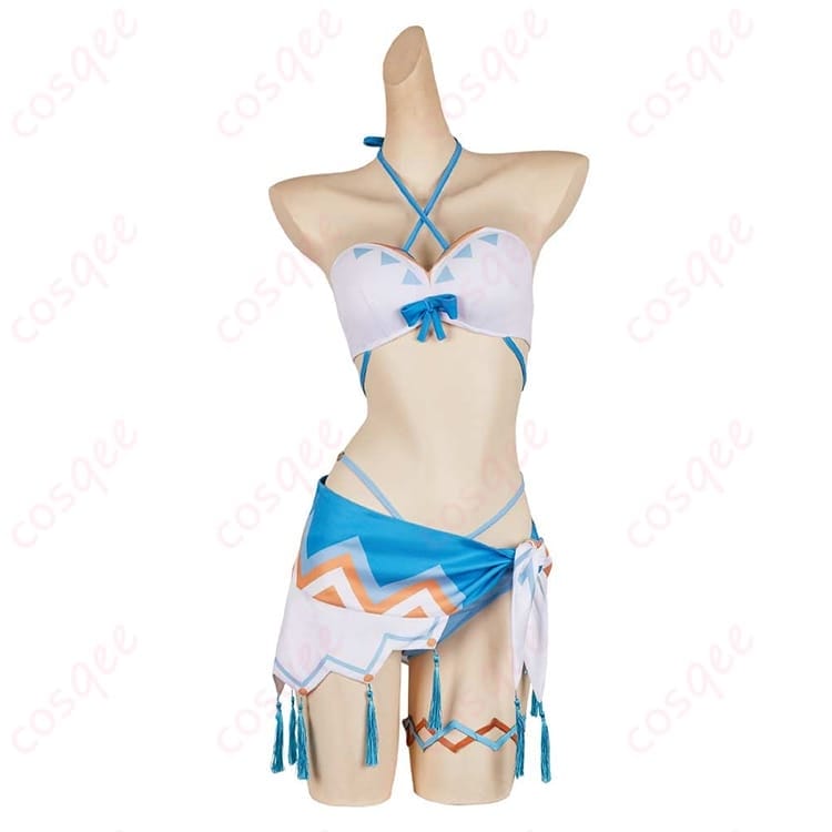 原神 蛍のナタ温泉風水着コス｜清涼エレガントで写真映え、快適フィット - 1枚目の画像
