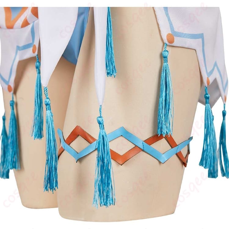 原神 蛍のナタ温泉風水着コス｜清涼エレガントで写真映え、快適フィット - 5枚目の画像