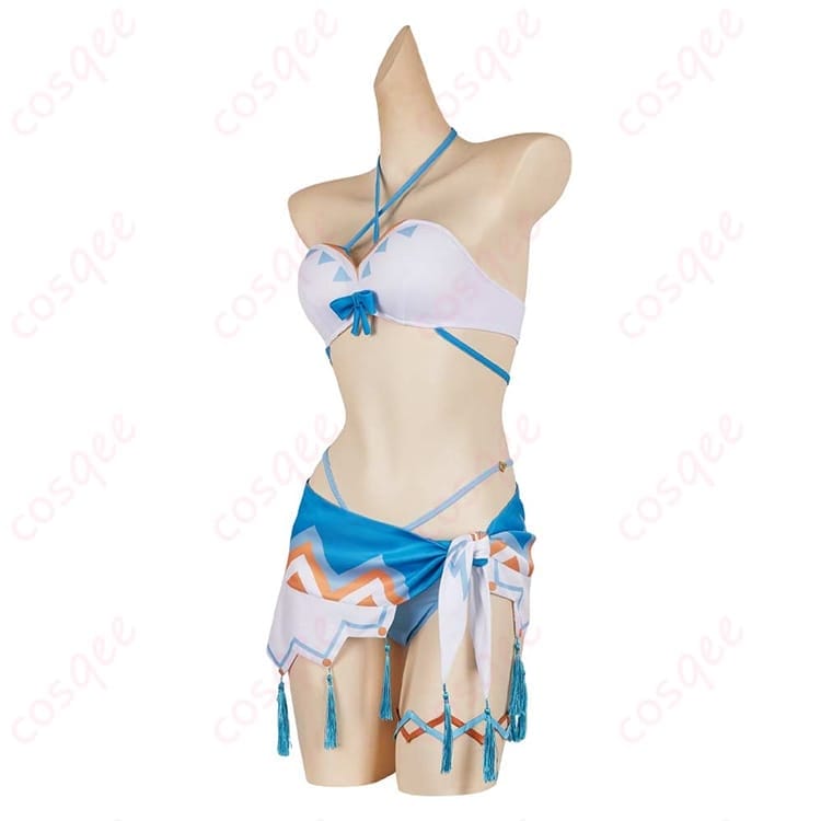 原神 蛍のナタ温泉風水着コス｜清涼エレガントで写真映え、快適フィット - 2枚目の画像