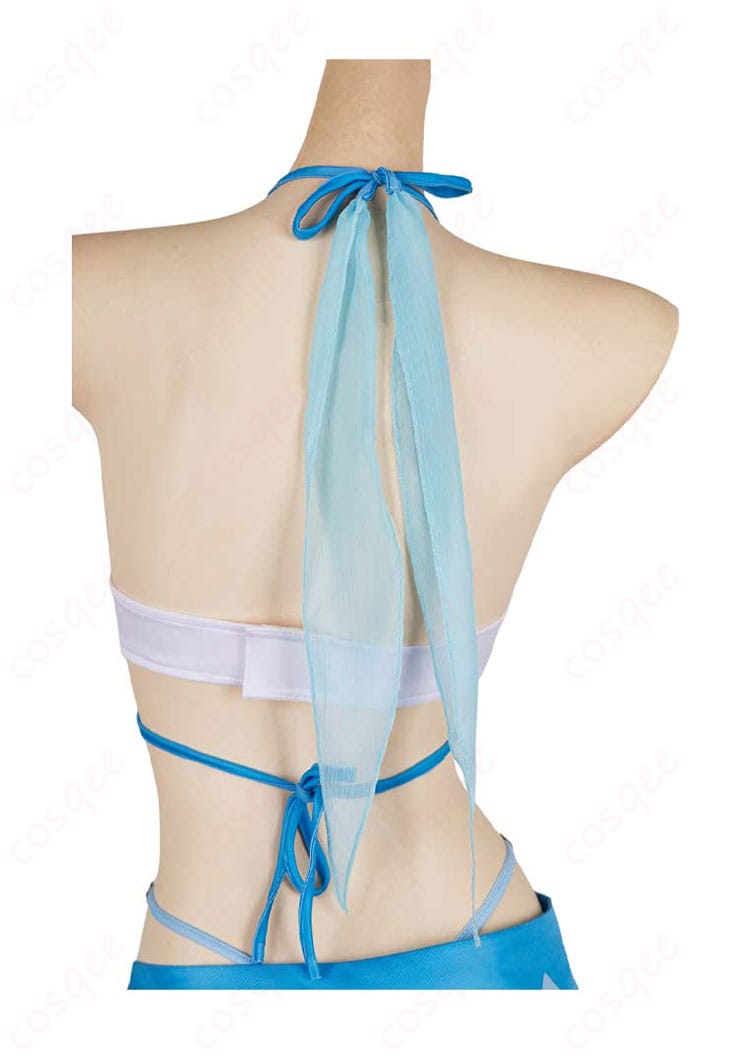 原神 蛍 水着コスプレ衣装の背面装飾詳細