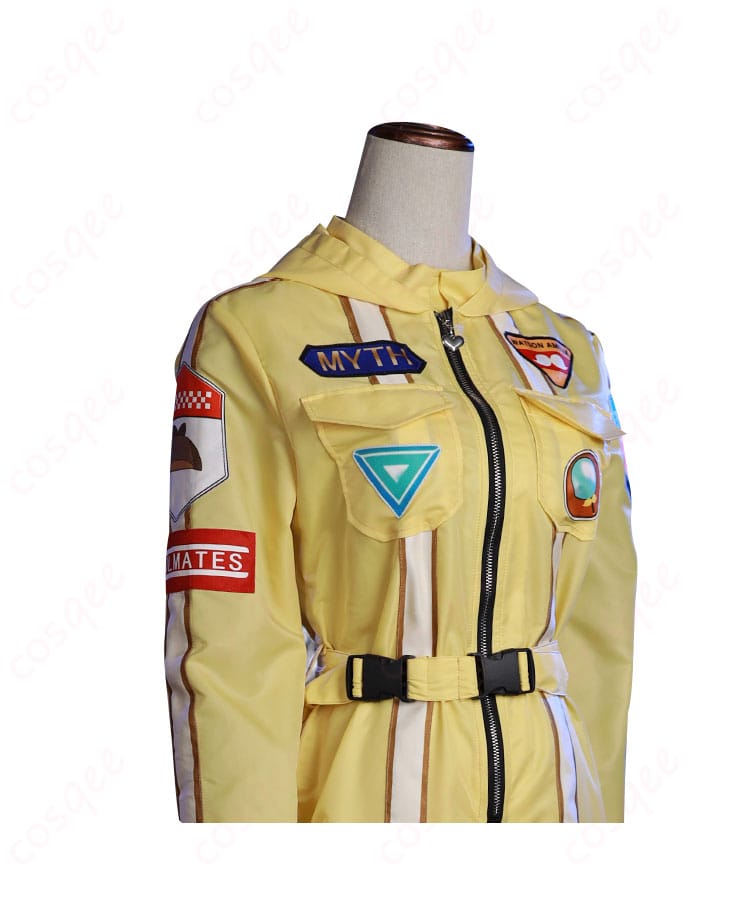 ワトソン・アメリアの宇宙服衣装の側面装飾詳細