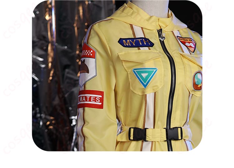 ワトソン・アメリアのコスプレ衣装の肩袖の装飾