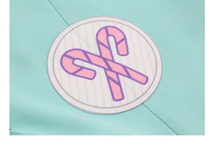 あんさんぶるスターズ!! ハッピーチャーム衣装 外套背面のデザイン装飾の詳細 コスプレ衣装 明星スバル 春川宙 漣ジュン