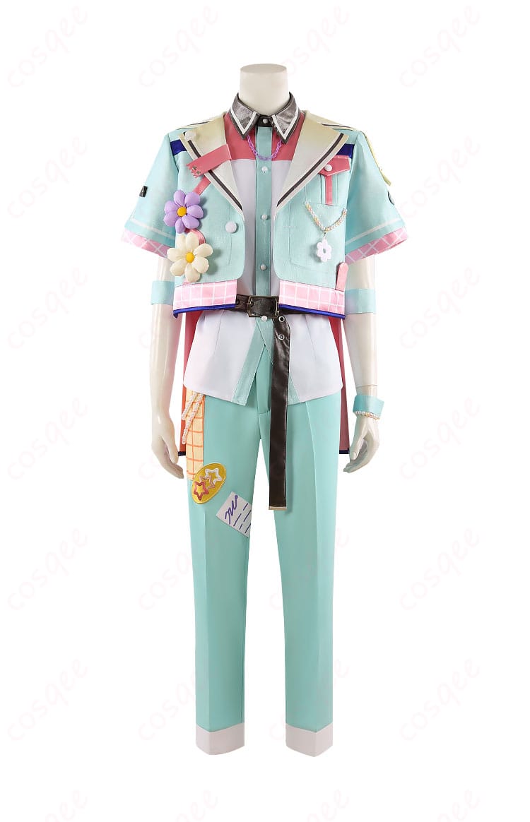 あんさんぶるスターズ!! ハッピーチャーム衣装 正面図 明星スバル 春川宙 漣ジュン コスプレ衣装