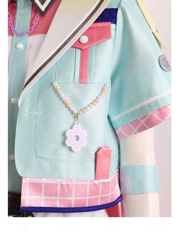 あんさんぶるスターズ!! ハッピーチャーム衣装 服のポケット装飾の詳細 コスプレ衣装 明星スバル 春川宙 漣ジュン