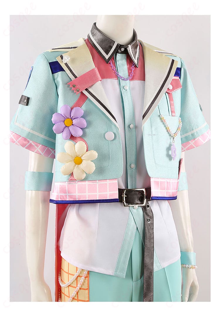 あんさんぶるスターズ!! ハッピーチャーム衣装 服装装飾の詳細 コスプレ衣装 明星スバル 春川宙 漣ジュン