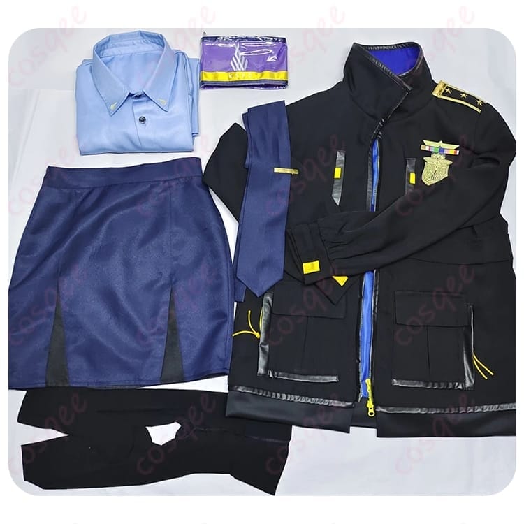 ブルーアーカイブ 尾刃カンナのミリタリー感を丁寧に再現したコスプレ衣装 - 5枚目の画像