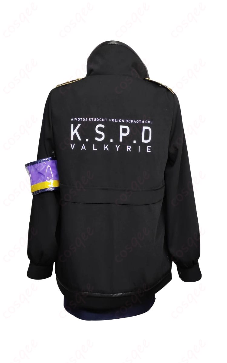 ブルーアーカイブ 尾刃カンナ コスプレ衣装 背面画像。リアルな仕上がりで、後ろから見ても完璧なコスプレを実現。