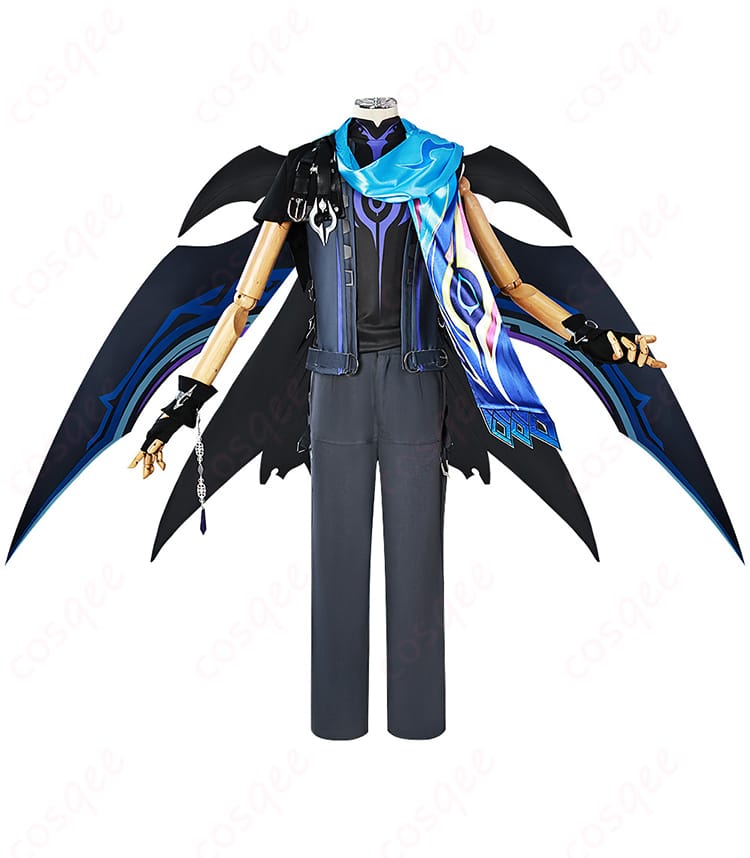 商品正面図、オロルンコスプレ衣装の全体がよくわかる画像。