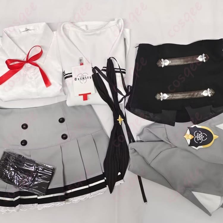 ブルーアーカイブ 守月スズミ 衣装一式 コスプレ｜学園ミリタリーの端正シルエットで写真映え - 5枚目の画像