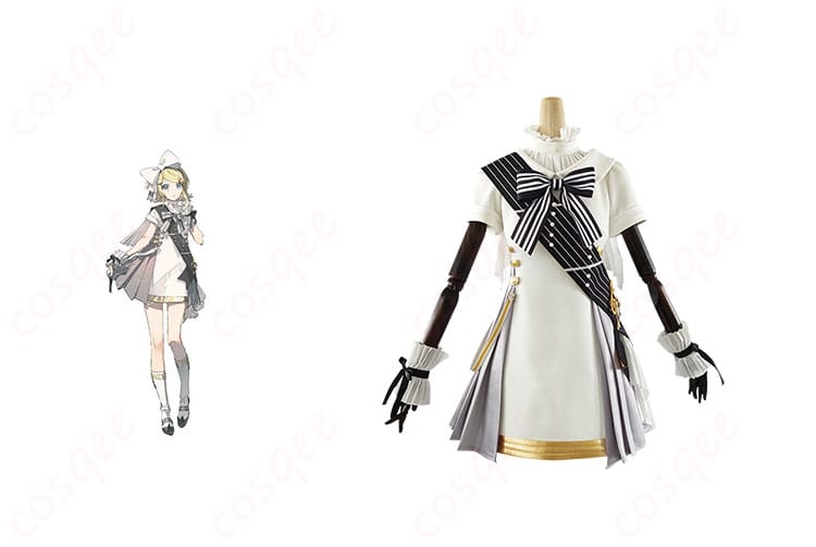 守月スズミのコスプレ衣装とキャラクターの組み合わせ。初音ミクシンフォニー2024の世界を忠実に再現。