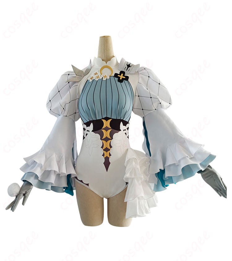 Fate/Grand Order スペース・エレシュキガル コスプレ衣装 第三再臨 正面画像。高品質な素材で再現された詳細なデザイン。