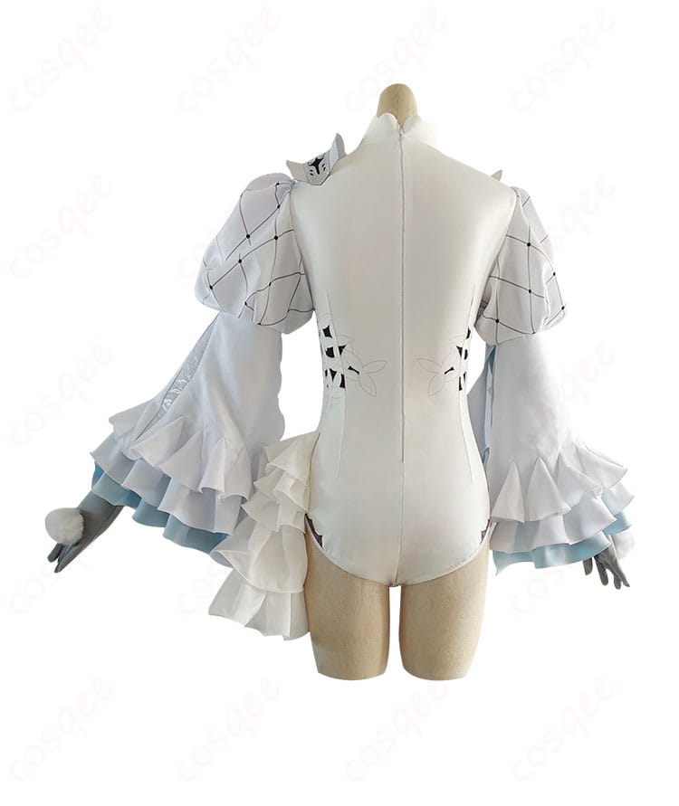 スペース・エレシュキガル コスプレ衣装 第三再臨の背面画像。バックデザインとディテールに焦点を当てた高還元度の仕上がり。