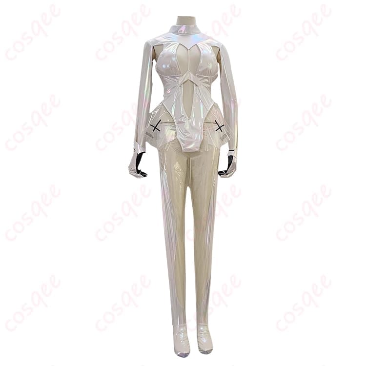 勝利の女神NIKKE シンデレラの透明感を纏うコスプレ衣装。煌めきが写真で際立つ軽やか仕立て - 1枚目の画像