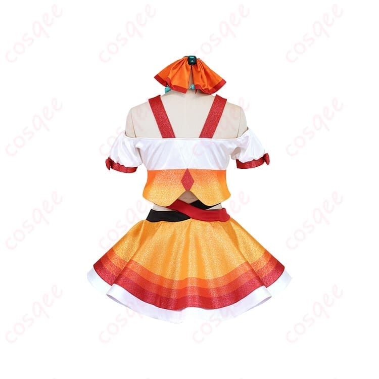 ポケットモンスター セレナ コンテスト風コスプレ｜華やかカラーで写真映えして動きやすい - 2枚目の画像